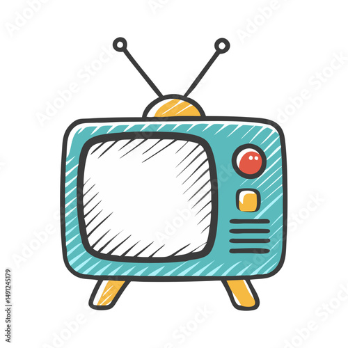 retro tv xxl icon, retro tv xxl vector illustration-simple illustration of retro tv xxl, perfect for retro tv xxl logos and icons