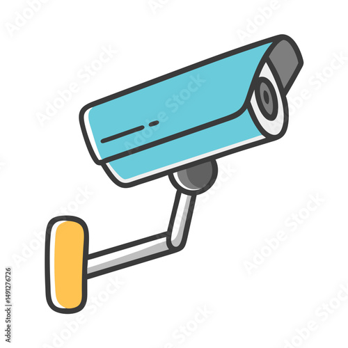 surveillance security camera icon, surveillance security camera vector illustration-simple illustration of surveillance security camera, perfect for surveillance security camera logos and icons