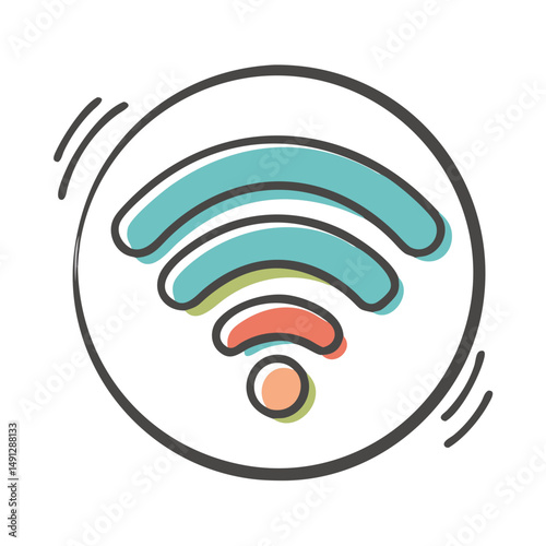 wi fi icon, wi fi vector illustration-simple illustration of wi fi, perfect for wi fi logos and icons