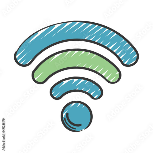 wi fi icon, wi fi vector illustration-simple illustration of wi fi, perfect for wi fi logos and icons