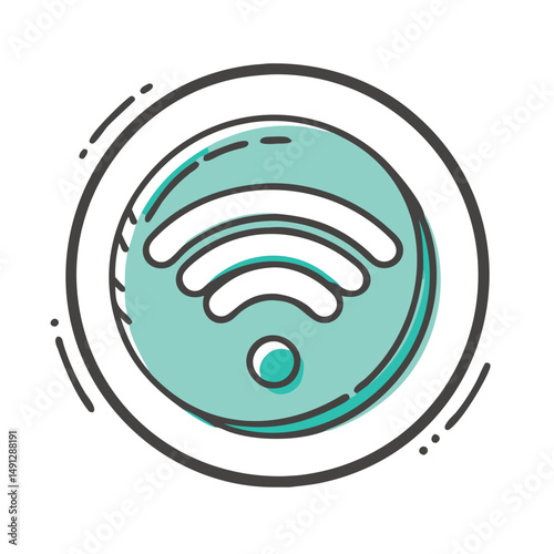 wi fi icon, wi fi vector illustration-simple illustration of wi fi, perfect for wi fi logos and icons