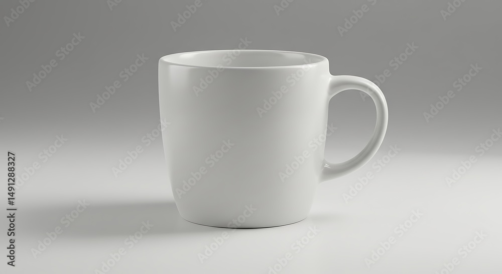 Fototapeta premium White mug product shot