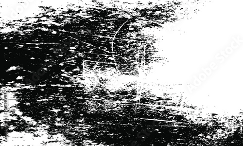  high contrast abstract texture white background featuring black brush strokes and white space texture overlay effect, perfect for adding a grungy and artistic touch.
