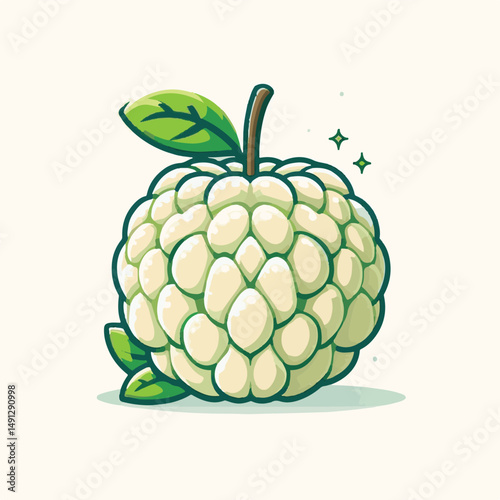 fruit, tropical, healthy, food, organic, fresh, sweet, nature, background, green, delicious, vegetarian, ripe, freshness, vitamin, diet, exotic, juicy, tasty, custard, custard apple, nutrition, agricu
