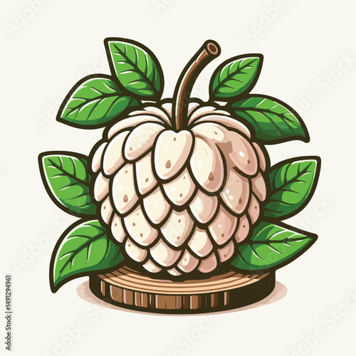 fruit, tropical, healthy, food, organic, fresh, sweet, nature, background, green, delicious, vegetarian, ripe, freshness, vitamin, diet, exotic, juicy, tasty, custard, custard apple, nutrition, agricu