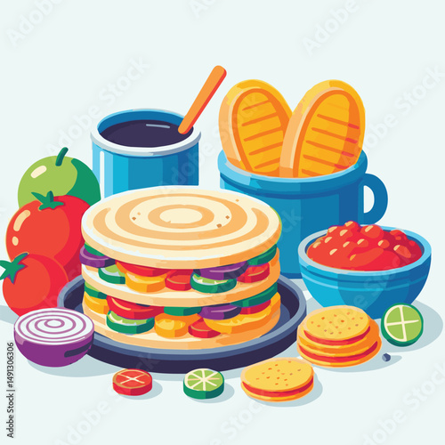 food, arepa, breakfast, colombia, bread, corn, lunch, traditional, typical, latin, dinner, homemade, meal, delicious, snack, cuisine, cheese, grilled, chicken, isolated, meat, culture, tradition, maiz