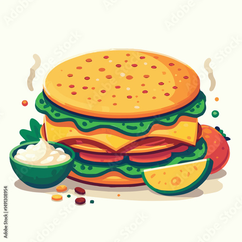 food, arepa, breakfast, colombia, bread, corn, lunch, traditional, typical, latin, dinner, homemade, meal, delicious, snack, cuisine, cheese, grilled, chicken, isolated, meat, culture, tradition, maiz