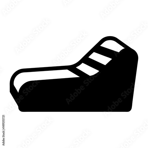 Stylized illustration of a film editing block featuring three cut segments