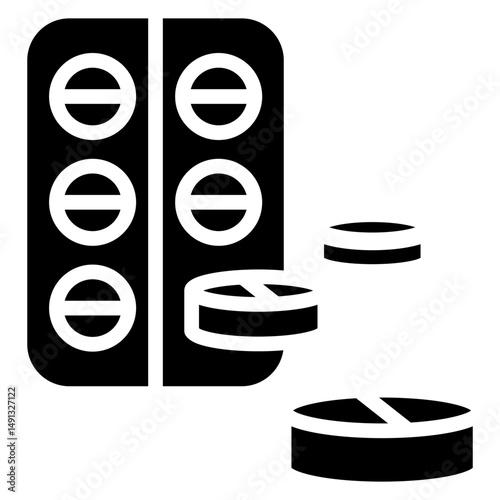 Medications Glyph Icon