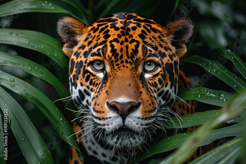 Rain Jaguar: Jungle Hunter's Gaze
