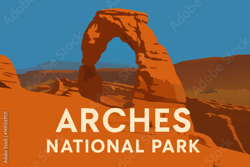 Arches National Park Landscape
