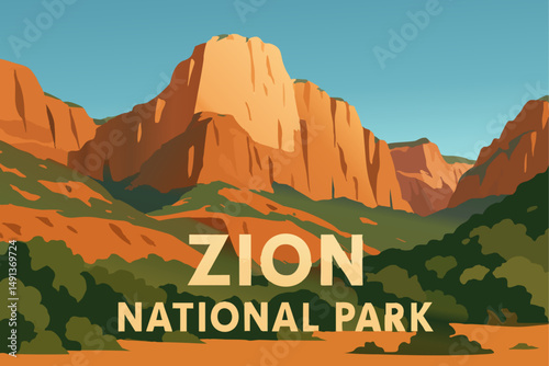 Zion National Park Canyon