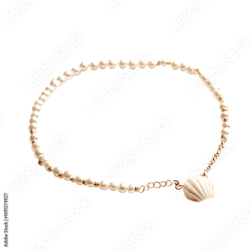 Wallpaper Mural Elegant Anklet with a Delicate Line of Soft Isolated on Transparent Background Torontodigital.ca