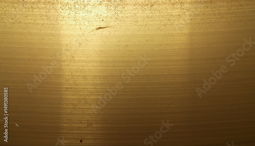 Brown Brushed Brass With Scratches Texture
