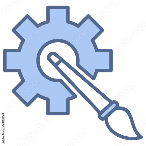 Resources Blue Icon