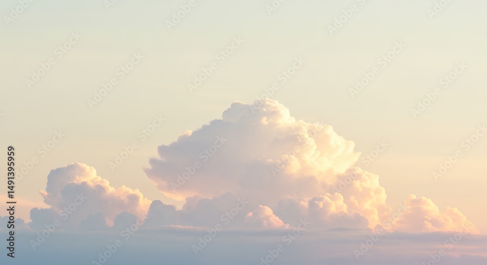 Naklejka premium Clouds in the Sky