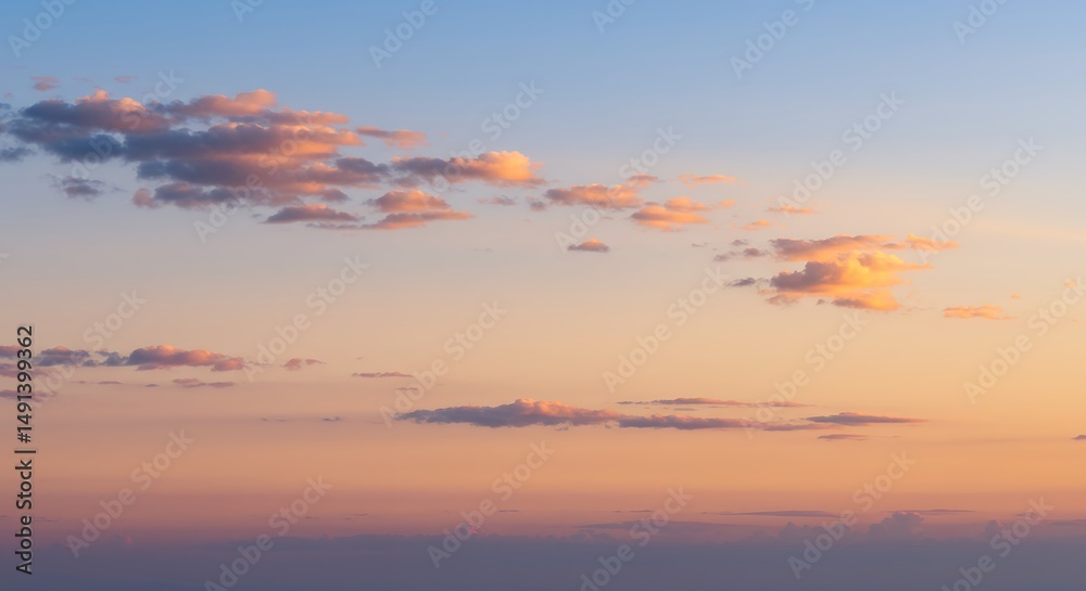 Obraz premium Clouds at Sunset