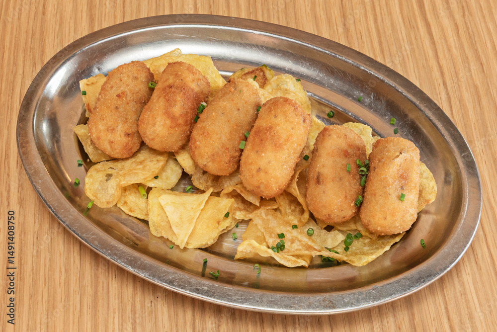 Making croquettes at home often evokes childhood memories of recipes passed down through generations, turning them into a dish steeped in nostalgia and affection Making croquettes at home often evokes childhood memories of recipes passed down through generations, turning them into a dish steeped in nostalgia and affection