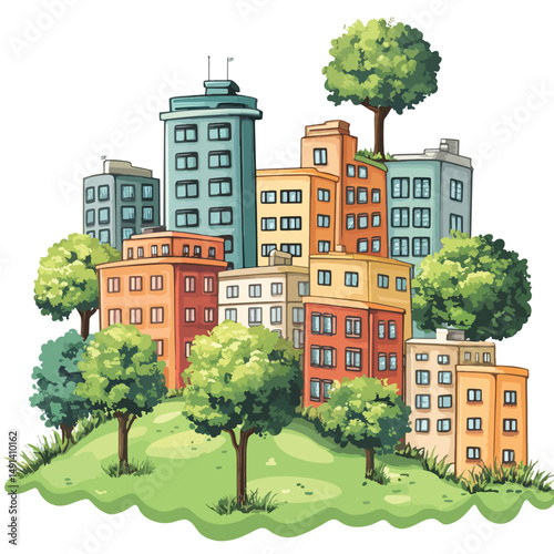 city clip art