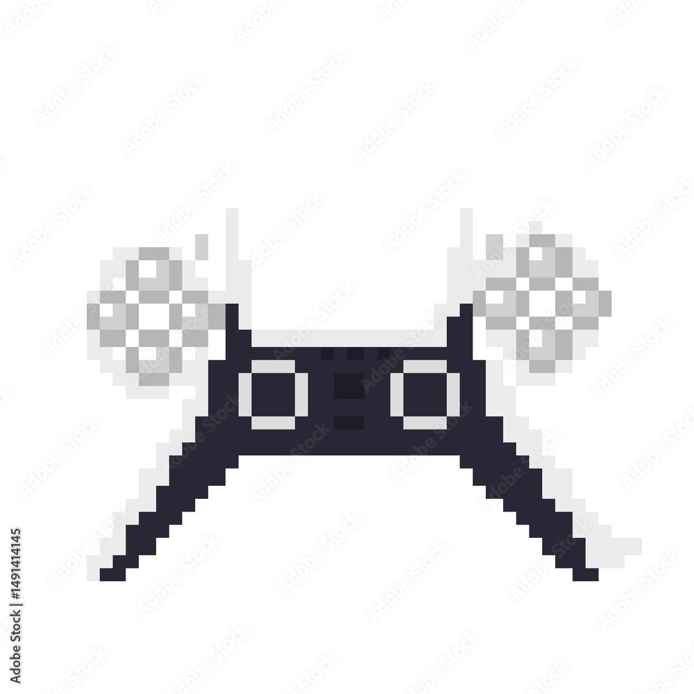 Obraz premium Gaming Controller pixel art