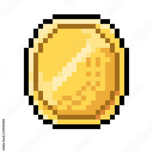 Coin pixel art