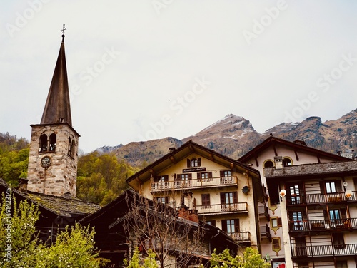 Photos Church of Parrocchia S Giovanni Battista, Central Alps, Alagna Valsesia, Italy