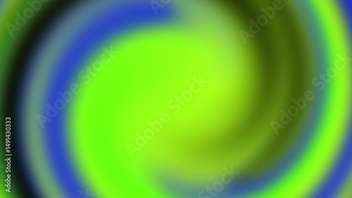 Blurred abstract swirl of green and blue, suitable for backgrounds, design projects, web graphics, and artistic concepts showcasing motion.