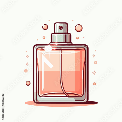 perfume vector illustration