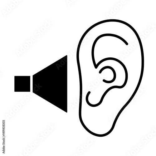  Listen glyph icon

