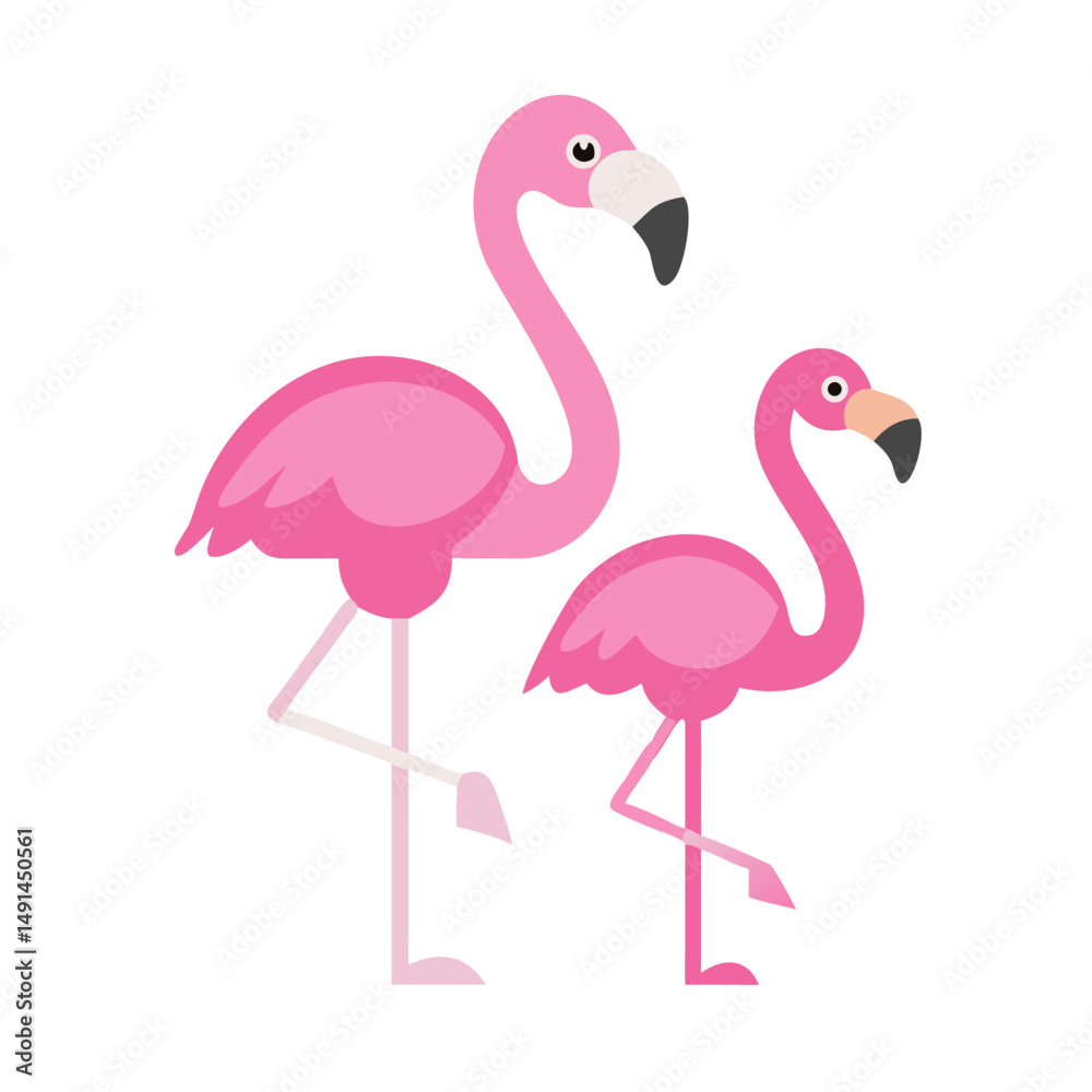 Fototapeta premium pink flamingo