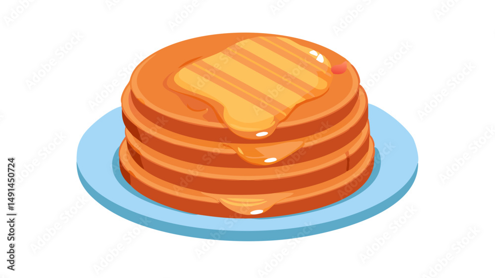 pancakes on a plate pancakes on a plate