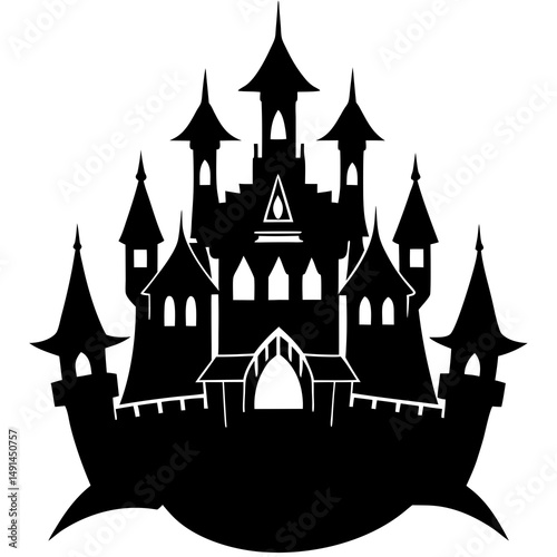 castle in the night