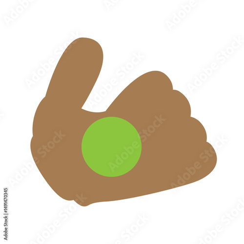 glove and ball