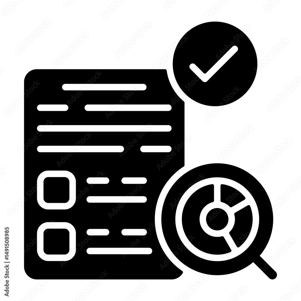 Business Audit Icon Business Audit Icon