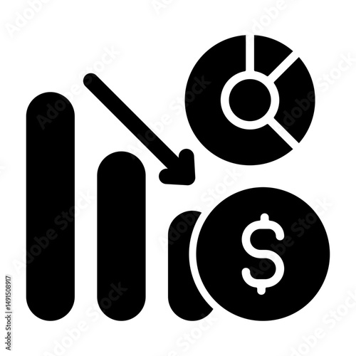 Cost Reduction Icon