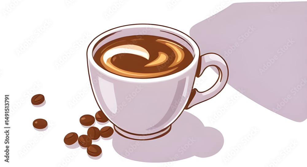 Obraz premium coffee with beans