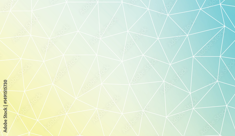 Fototapeta premium Abstract polygonal template. Modern pattern for a brand book. Vector illustration. Creative gradient color.