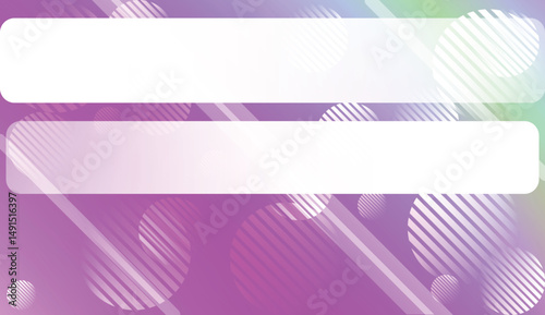 Blur Sweet Dreamy Gradient Color Background with Line, Circle. For Abstract Modern Screen Design For Mobile App. Vector Illustration