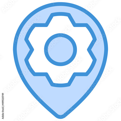  Location Setting Icon