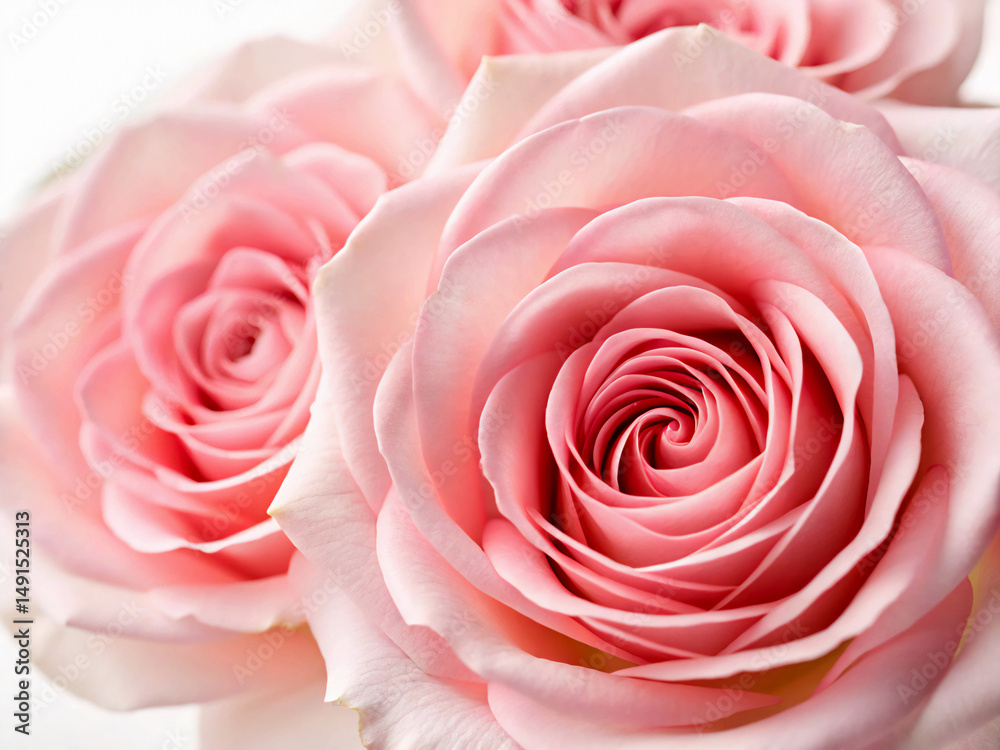 Fototapeta premium pink rose close up. rose, flower, pink, nature, love, macro, beauty, closeup, petal, beautiful, petals, flowers, romance, plant, blossom, red, floral, flora, valentine, bloom, isolated, color, gift, w
