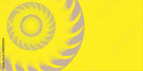 Light Green, Yellow vector natural pattern with roses. Flowers with gradient on white background. The best design for your business.