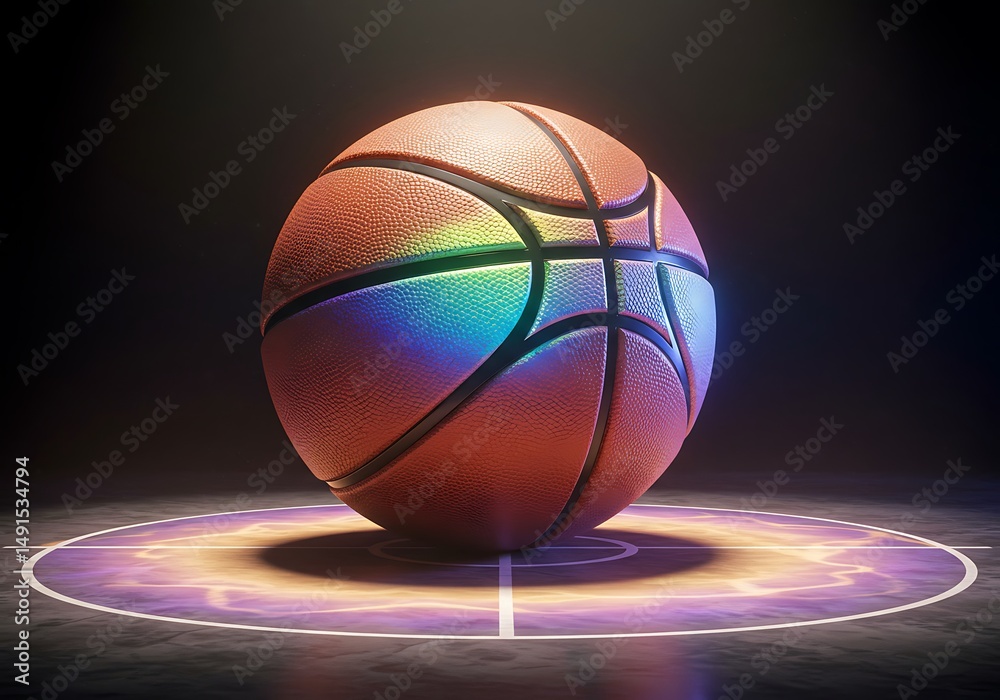 Fototapeta premium Prismatic Court Majesty