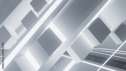 Abstract White Background