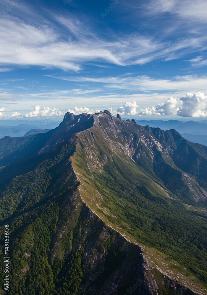 Fototapeta premium Skyline's Embrace