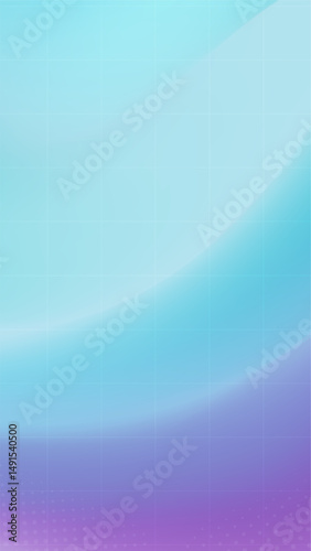 Vertical abstract background with flowing mermaid hues