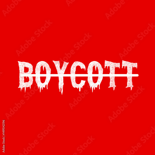 Boycott word vector