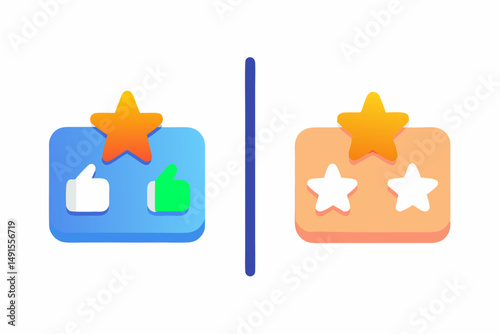 comparison between products icon