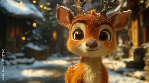 Christmas Journey Cartoon Full of Happiness Upon Arrival 7