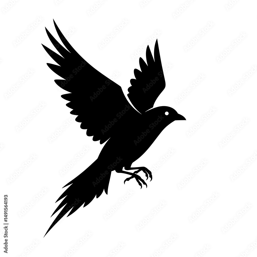 Fototapeta premium Raven's Ascent