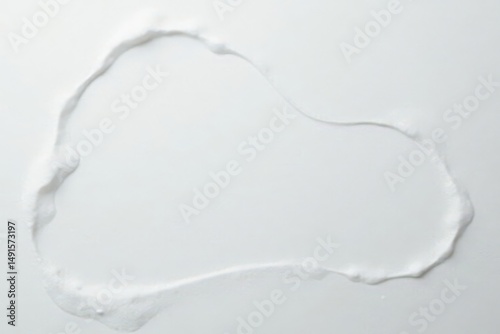 Sterile, flawless white surface ideal for cosmetic shots, isolated, marketing
